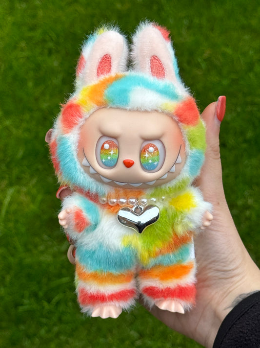 A Mini Rock The Universe Labubu